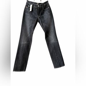 NWT 7 For All Mankind Straight Leg Jeans Size 32 Dark Wash